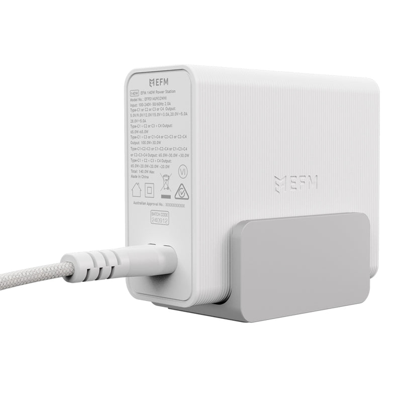 EFM 140W DesktopPower Station - EFPD14U932WHI-3