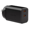EFM ECO 50W Dual Port Wall Charger - EFPW50U932BLA-1