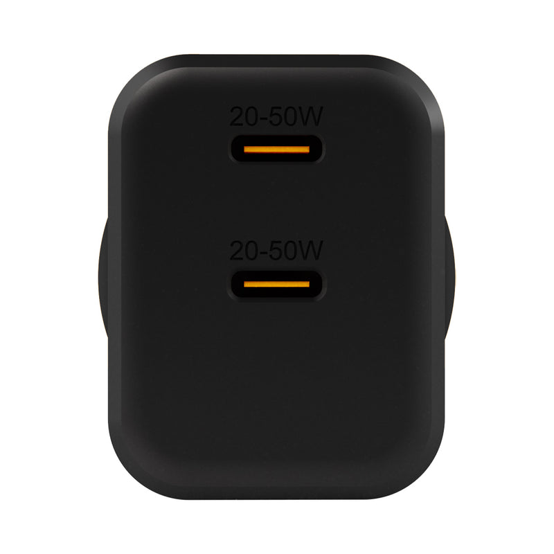 EFM ECO 50W Dual Port Wall Charger - EFPW50U932BLA-3