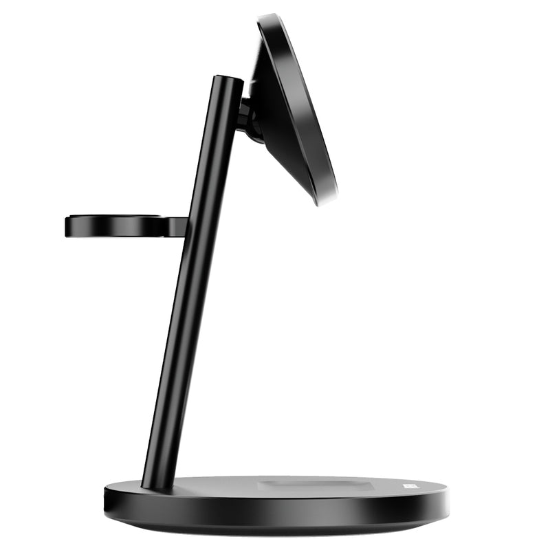 EFM Qi2 Trio Wireless Charge Stand - EFWTRIU933BLA-4