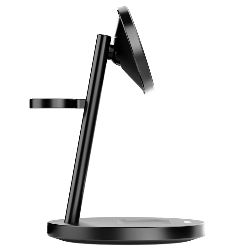 EFM Qi2 Trio Wireless Charge Stand - EFWTRIW933BLA-4