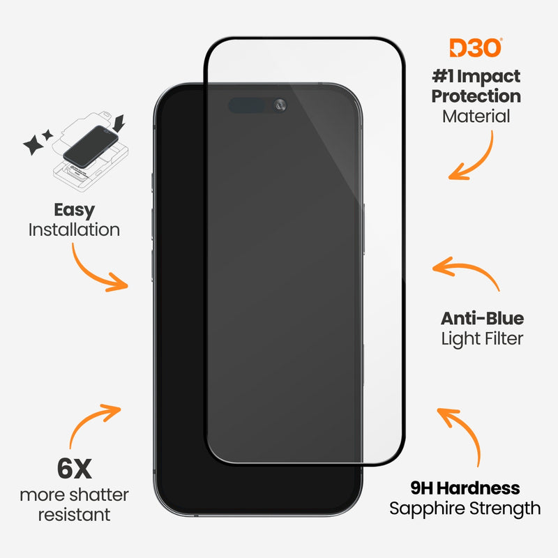 EFM ScreenSafe Glass with D3O Screen Armour - EFSGSGAE609CLE-2