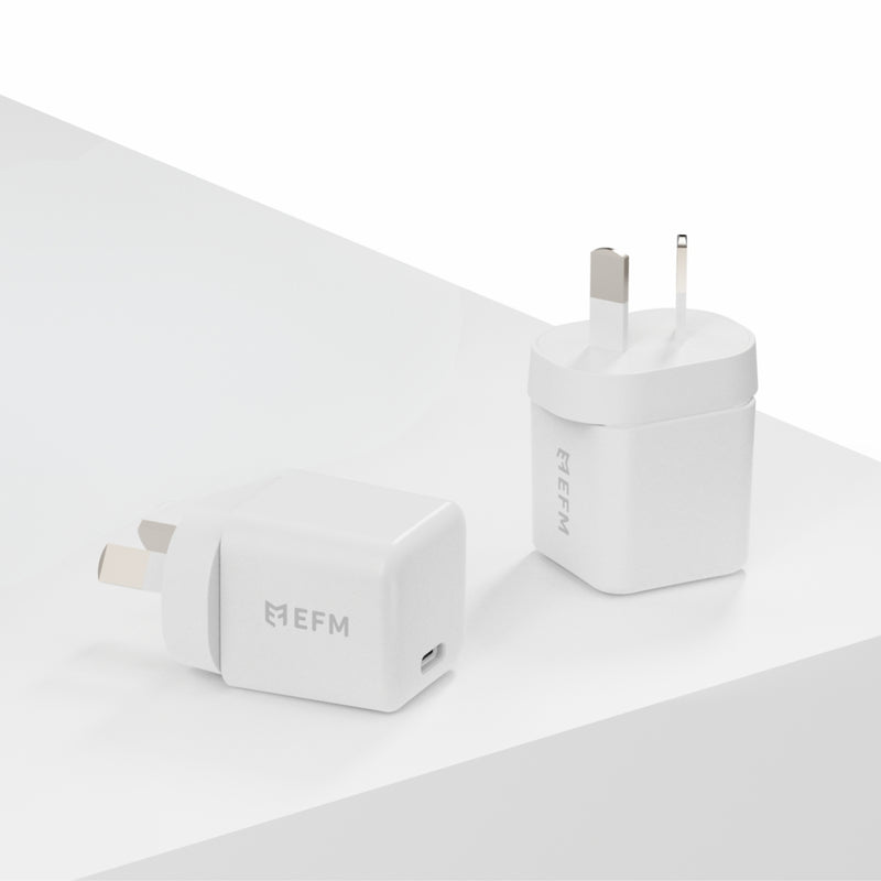 EFM ECO 30W GaN Wall Charger Twin Pack - EFPT30U933WHI-2