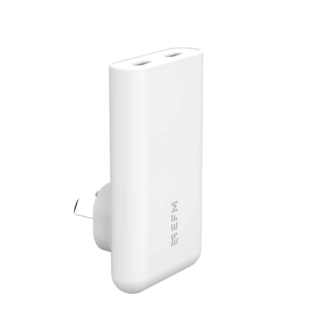 EFM 65W SlimLine Wall Charger - EFSL65U933WHI-1