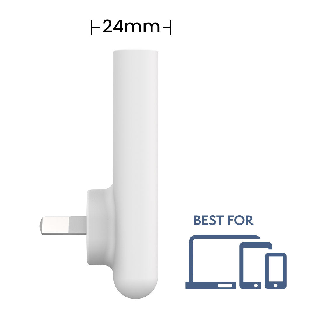 EFM 65W SlimLine Wall Charger - EFSL65U933WHI-3