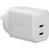 EFM ECO 36W Dual Port Wall Charger - With Power Delivery and PPS - White