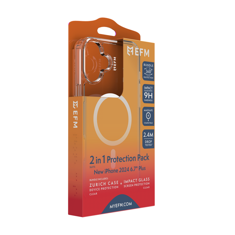 2-in-1 Case & Screen Armour Bundle - iPhone 16 Plus