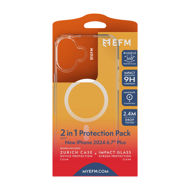 2-in-1 Case & Screen Armour Bundle - iPhone 16 Plus