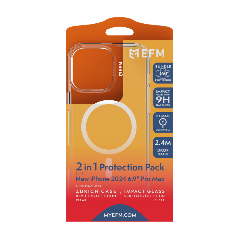 2-in-1 Case & Screen Armour Bundle - iPhone 16 Pro Max