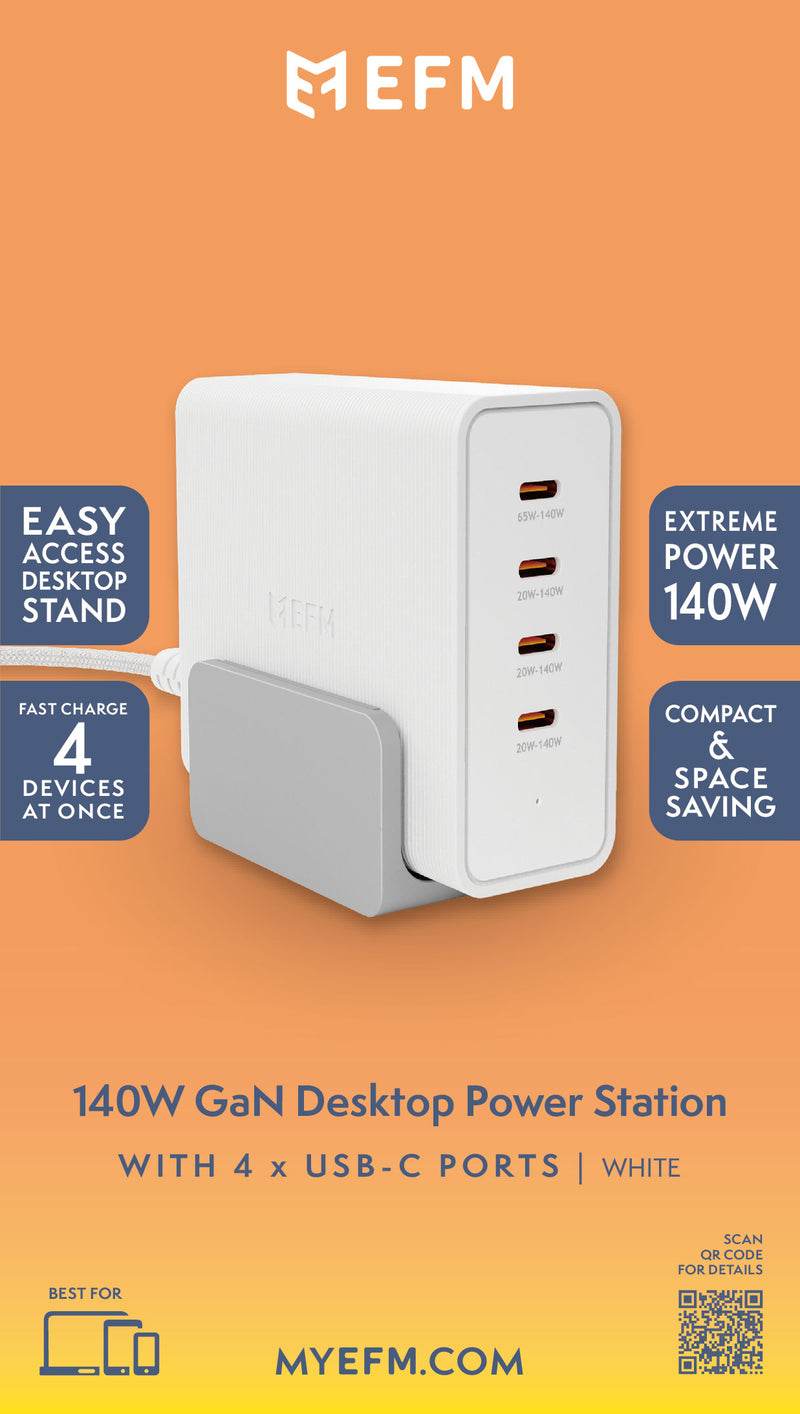 140W Desktop Power Station - With GaN, PD3.1 and PPS