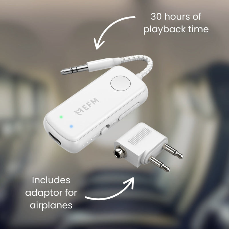 EFM Bluetooth Audio Adaptor - With Universal Wireless Compatibility