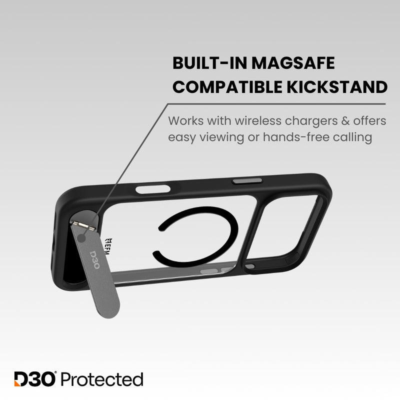 Alta Case with D3O Bio - iPhone 17 Pro Max - Black