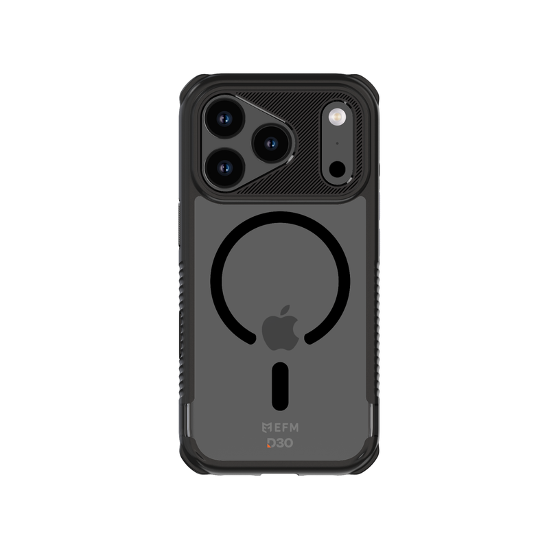 Cayman Case with D3O Zero - iPhone 17 Pro - Black