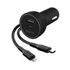 EFM 39W Dual Port Car Charger - EFPC30U938BLA-1