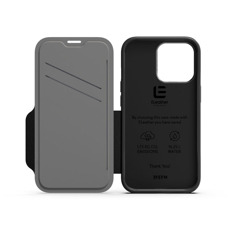 EFM Monaco Leather Wallet Case Armour with D3O 5G Signal Plus - EFCFLAE194BSG-6