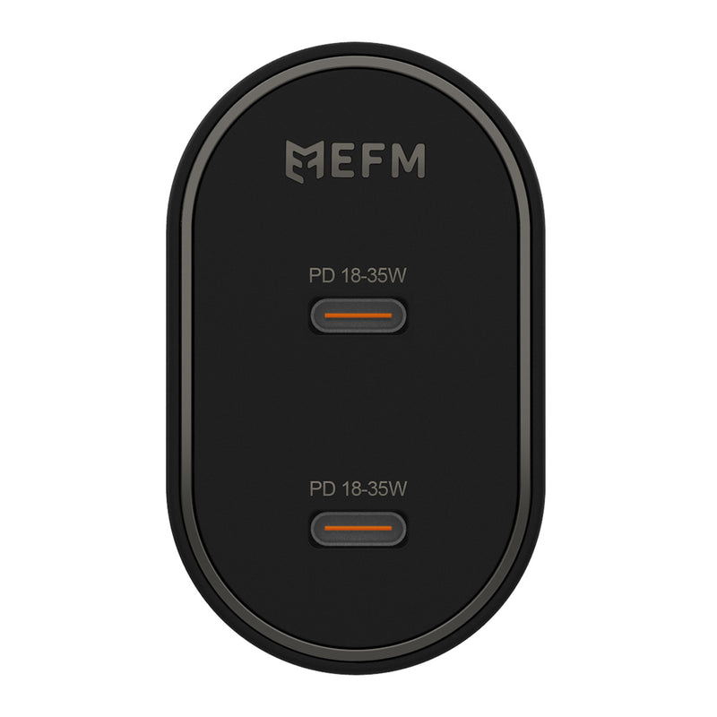 EFM 35W Dual Port Wall Charge - EFPW35U932BLA-2