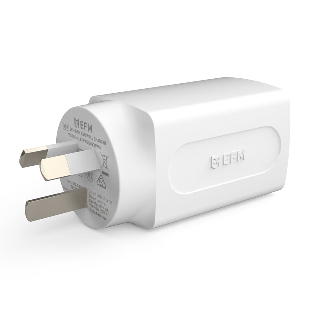 EFM 65W GaN Wall Charger - EFPW65U932WHI-2