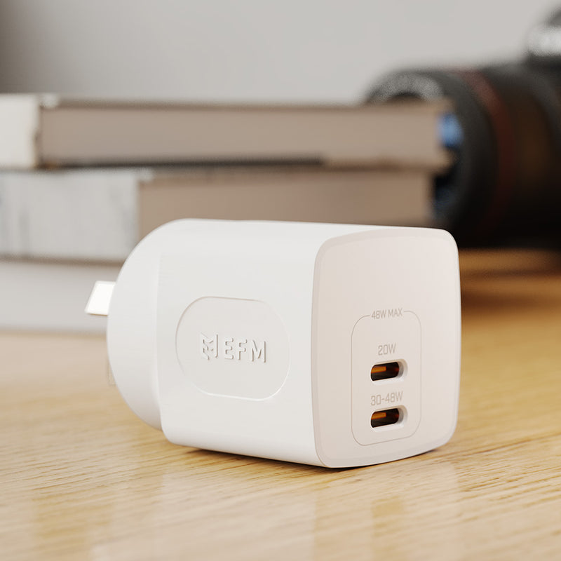 EFM 48W GaN Wall Charger - EFPW45U932WHI-4