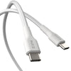 EFM USB-C to USB-C Braided Power and Data 1M Cable - EFCAS1U990WHI-1