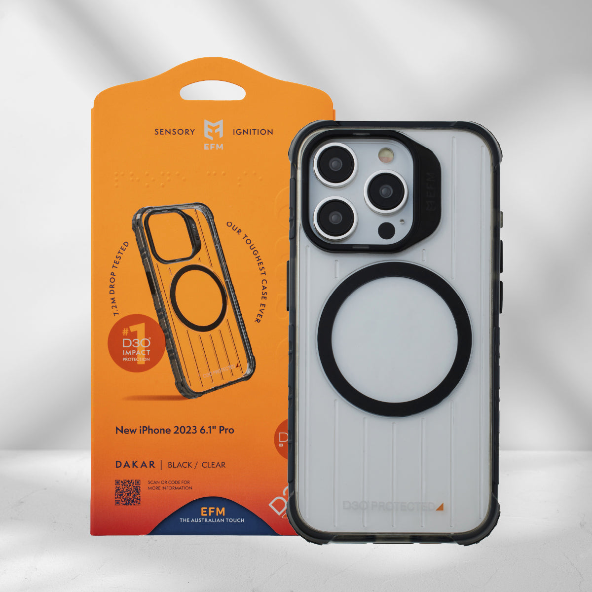 EFM Dakar Case Armour with D3O BIO - EFCARAE606ABLA-7