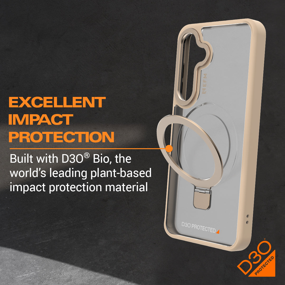 EFM Alta Case Armour with D3O BIO - EFCTASG287BEI-2