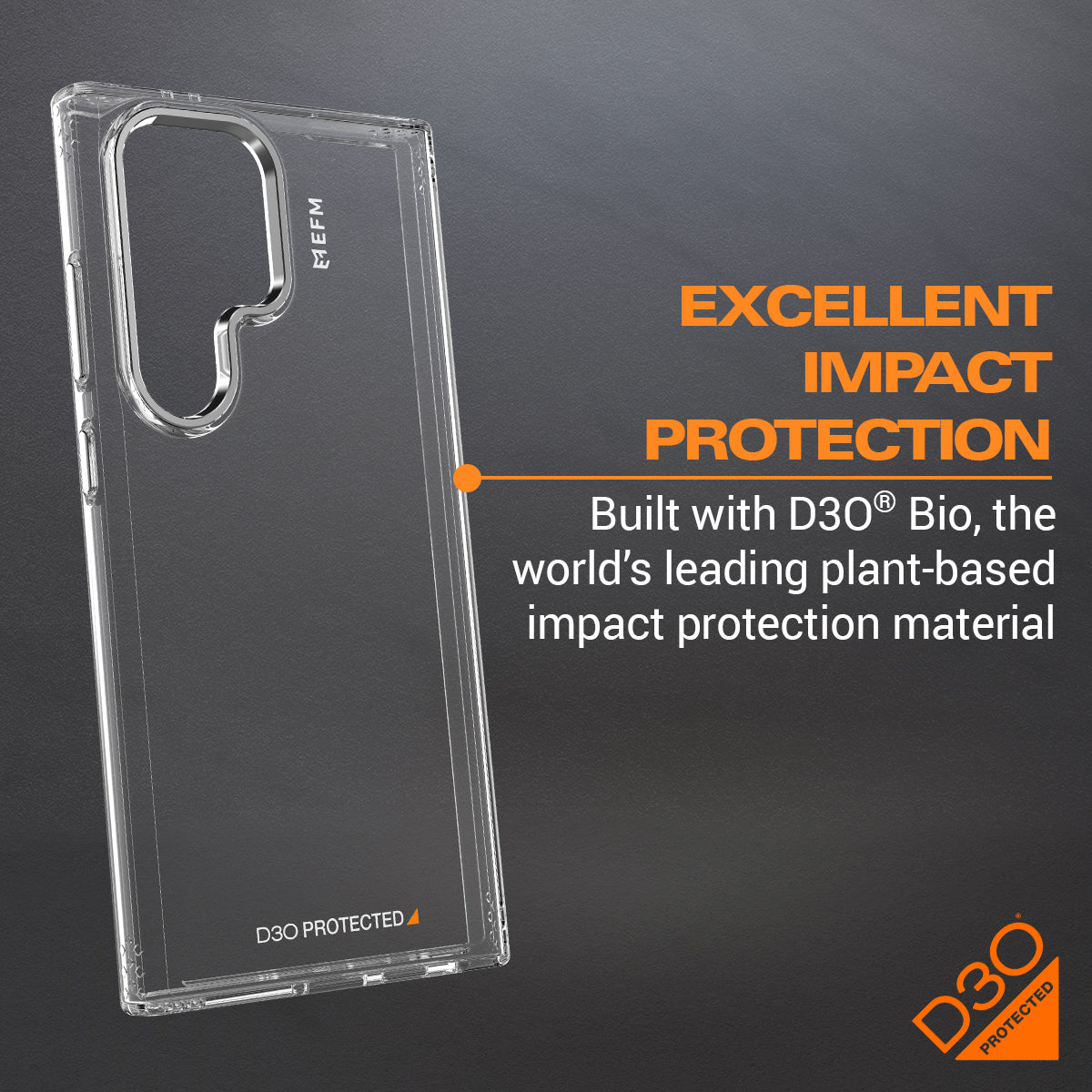 EFM Volta Case Armour with D3O BIO - EFCVTSG288CLE-2