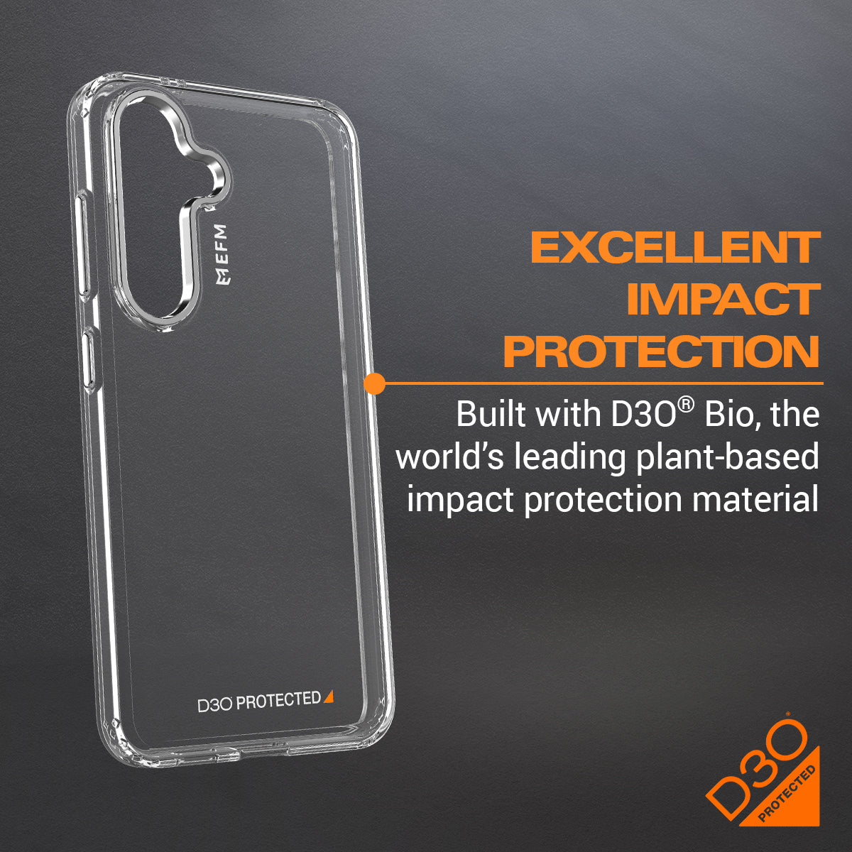 EFM Volta Case Armour with D3O BIO - EFCVTSG287CLE-2