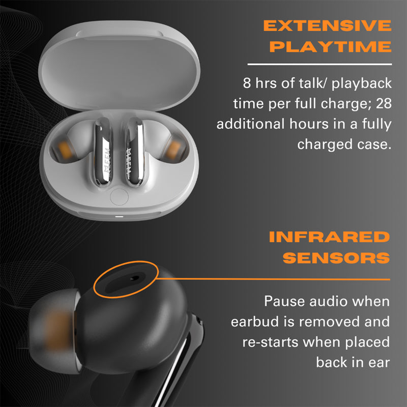 EFM Chicago TWS Earbuds - EFACHIU954BLA-5