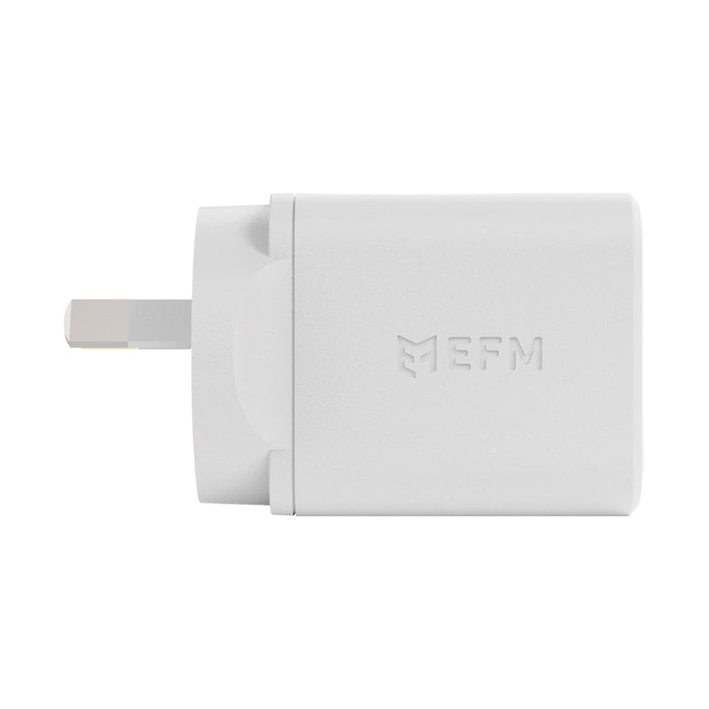 EFM ECO 40W Dual Port Wall Charger - EFPW40U932WHI-2