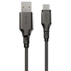 EFM USB-A to USB-C Essential Power Cable - With Aramid Fibre Reinforcement 2M - Black