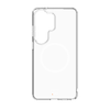 Clear phone case on a white background