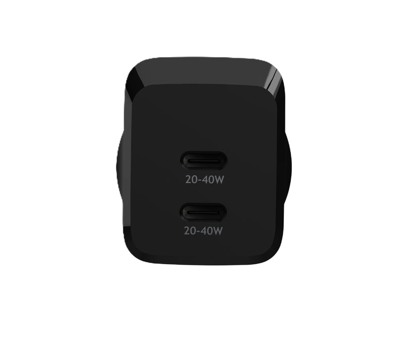 ECO 40W Dual Port Wall Charger  - With GaN, Power Delivery and PPS