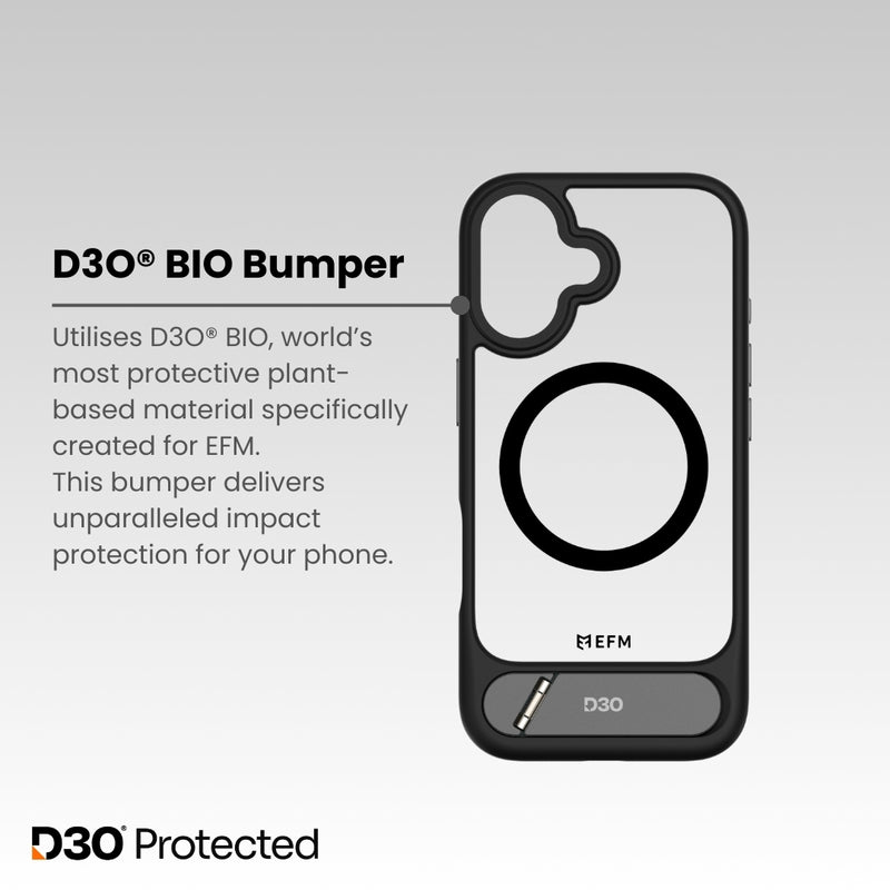 Alta Case with D3O Bio - iPhone 17 - Black