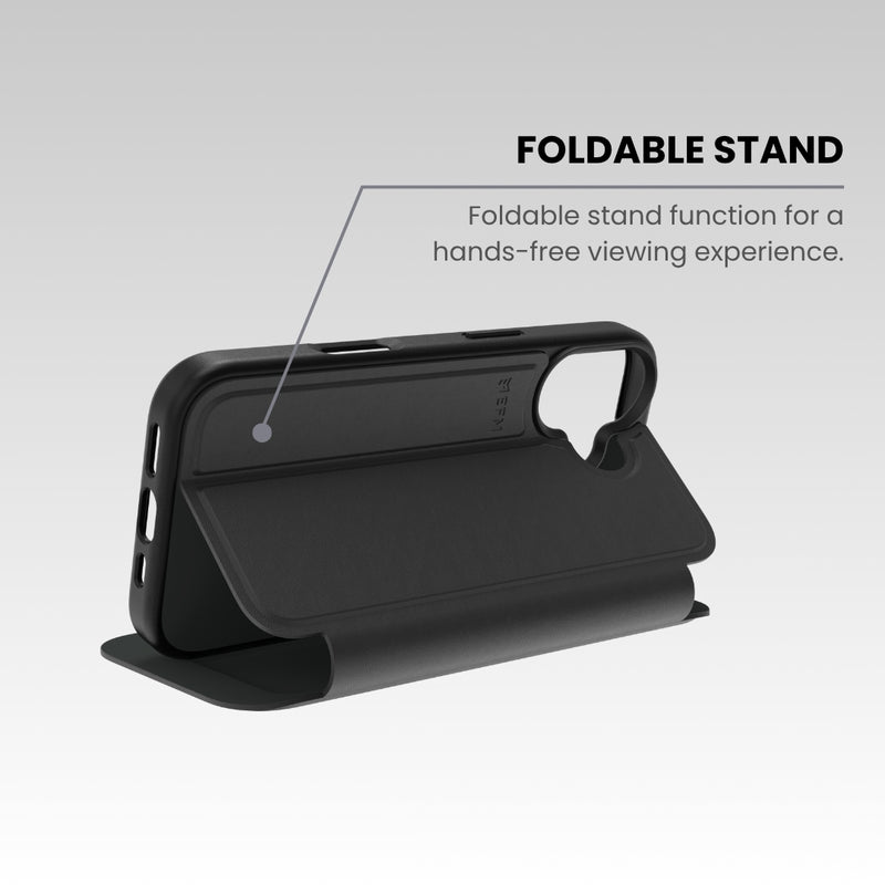 Venice Wallet Case - iPhone 17 - Black