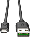 EFM Flipper Reversible Micro USB Cable - EFPCAUL900BLA-1
