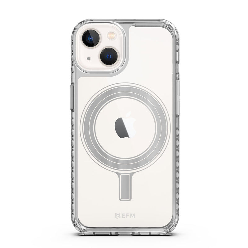 EFM Zurich Flux Case Armour Compatible with MagSafe - For iPhone 13 mini (5.4") - Frost Clear