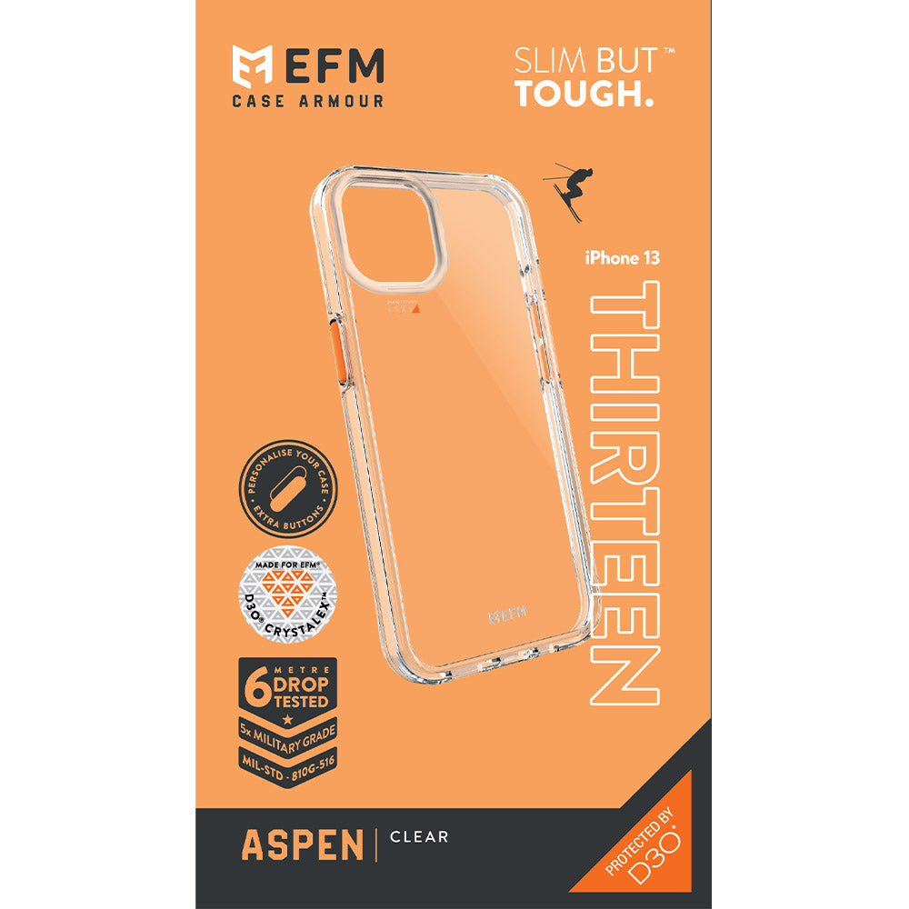 EFM Aspen Case Armour with D3O Crystalex - EFCDUAE192CLE-7