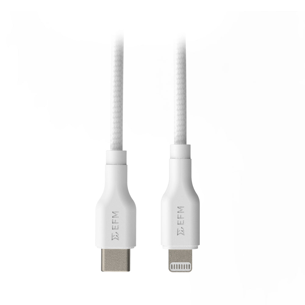 EFM Type-C to Lighting Braided Cable - EFCA3AE938WHI-3