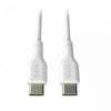 EFM Type-C to Type-C Braided Cable - EFCASUI932WHI-2