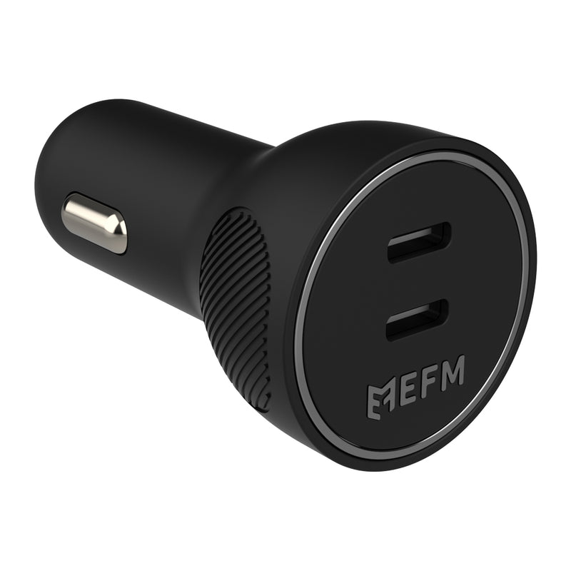 EFM 60W Dual Port Car Charger - EFP60WU932BLA-1