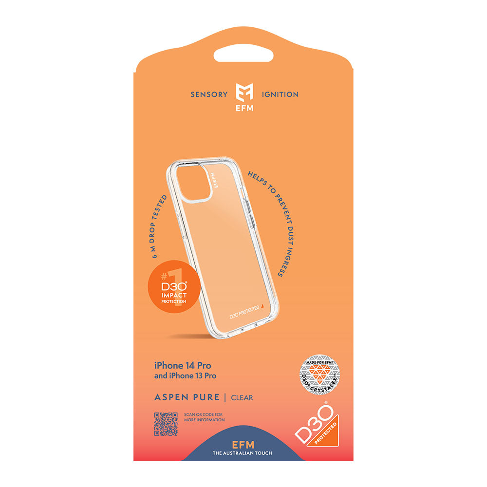 EFM Aspen Pure Case Armour with D3O Crystalex - EFCDUAE196TRA-7