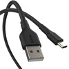 EFM USB-A to USB-C Braided Power and Data 1M Cable - EFCAS1U992BLA-1