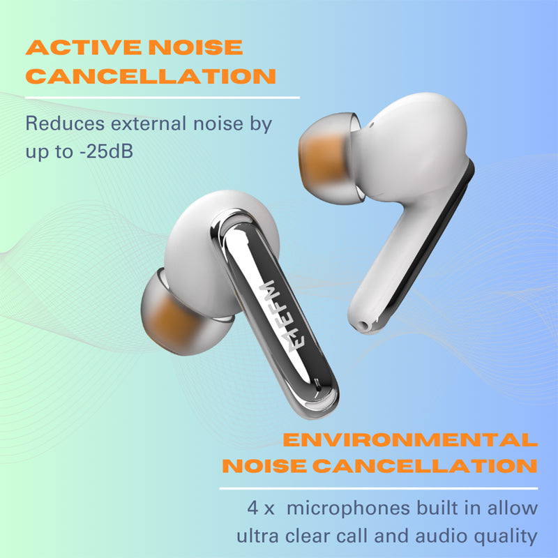 EFM New Orleans TWS Earbuds - EFAORLU954WHI-4